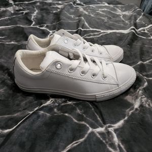 Leather Converse
